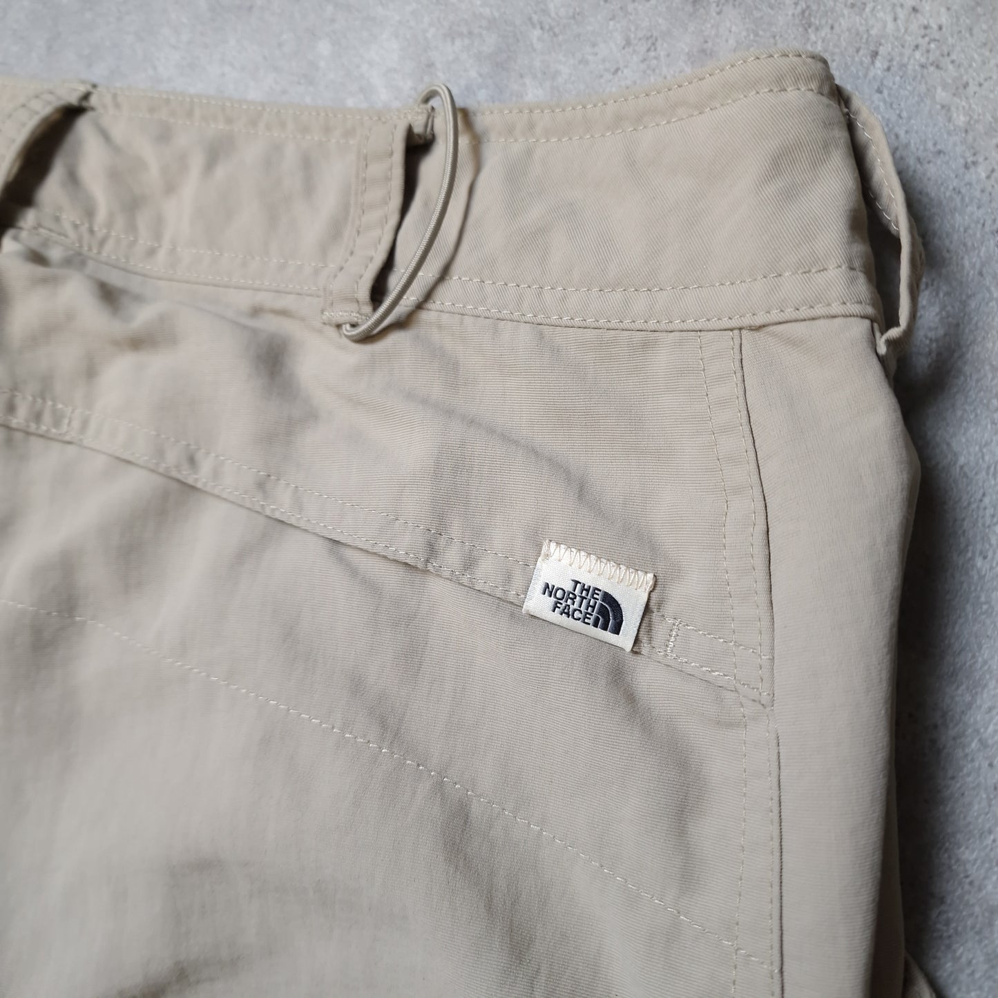 The North Face convertible trousers in cream - Women's medium