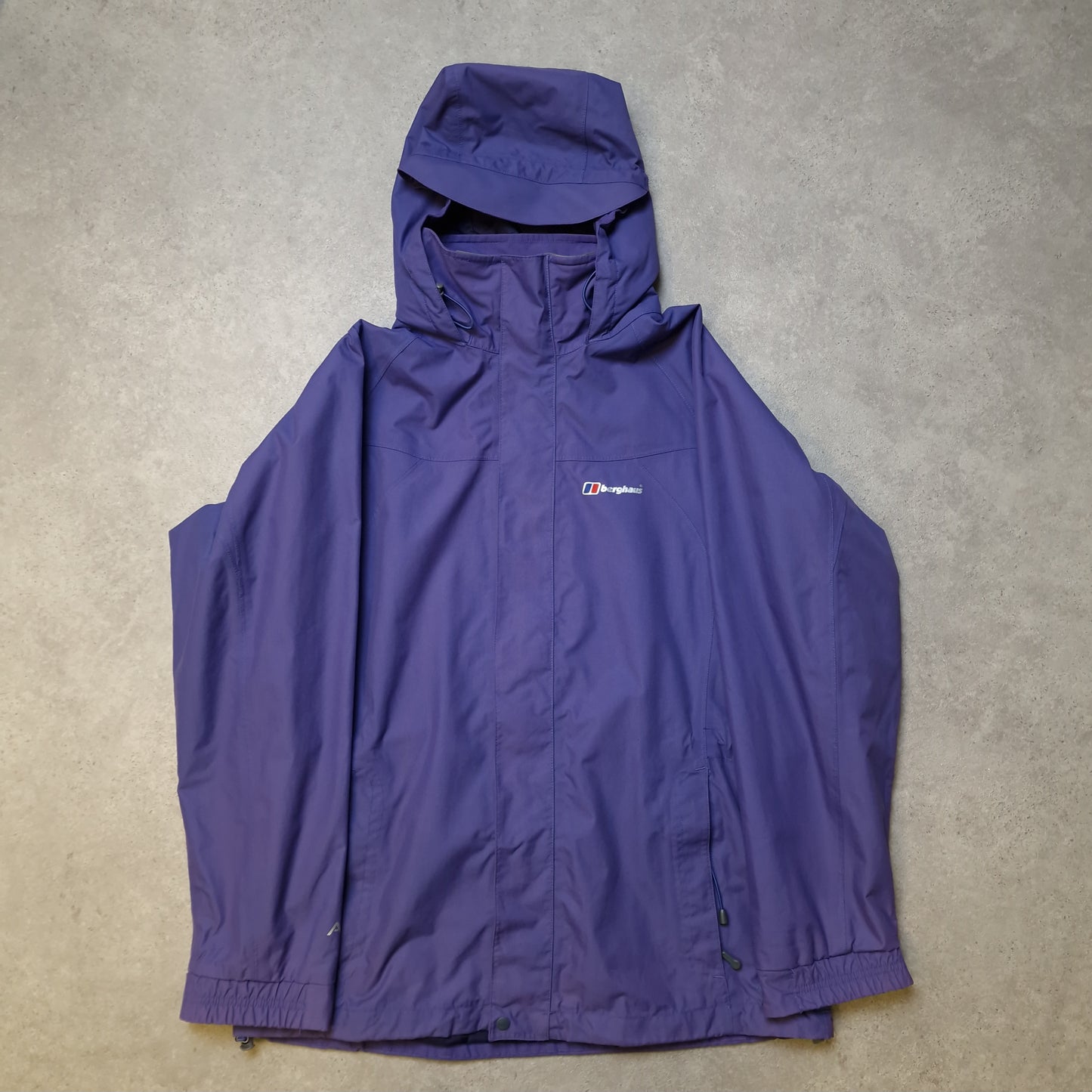 Berghaus AQ2 waterproof jacket in purple - UK14