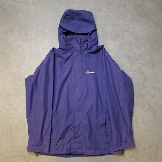Berghaus AQ2 waterproof jacket in purple - UK14