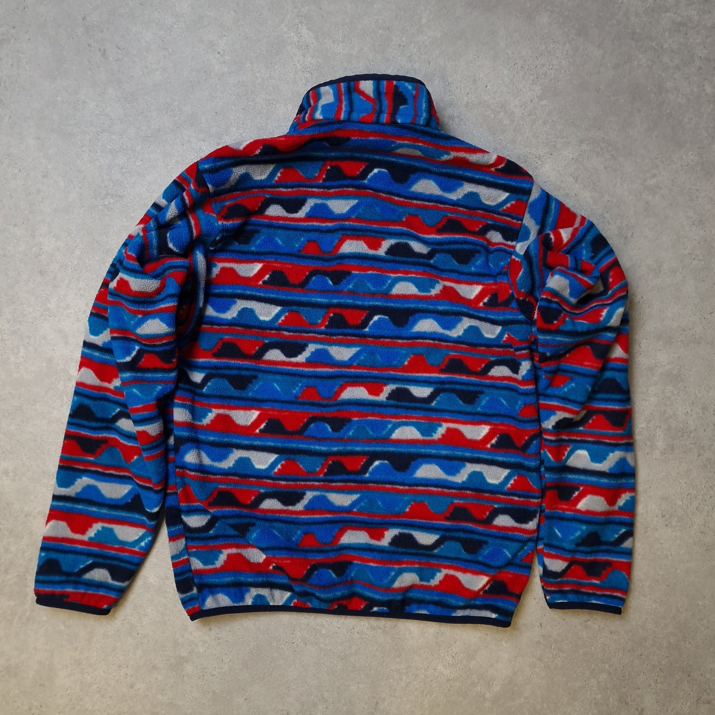 Patagonia synchilla snap t patterned fleece - medium