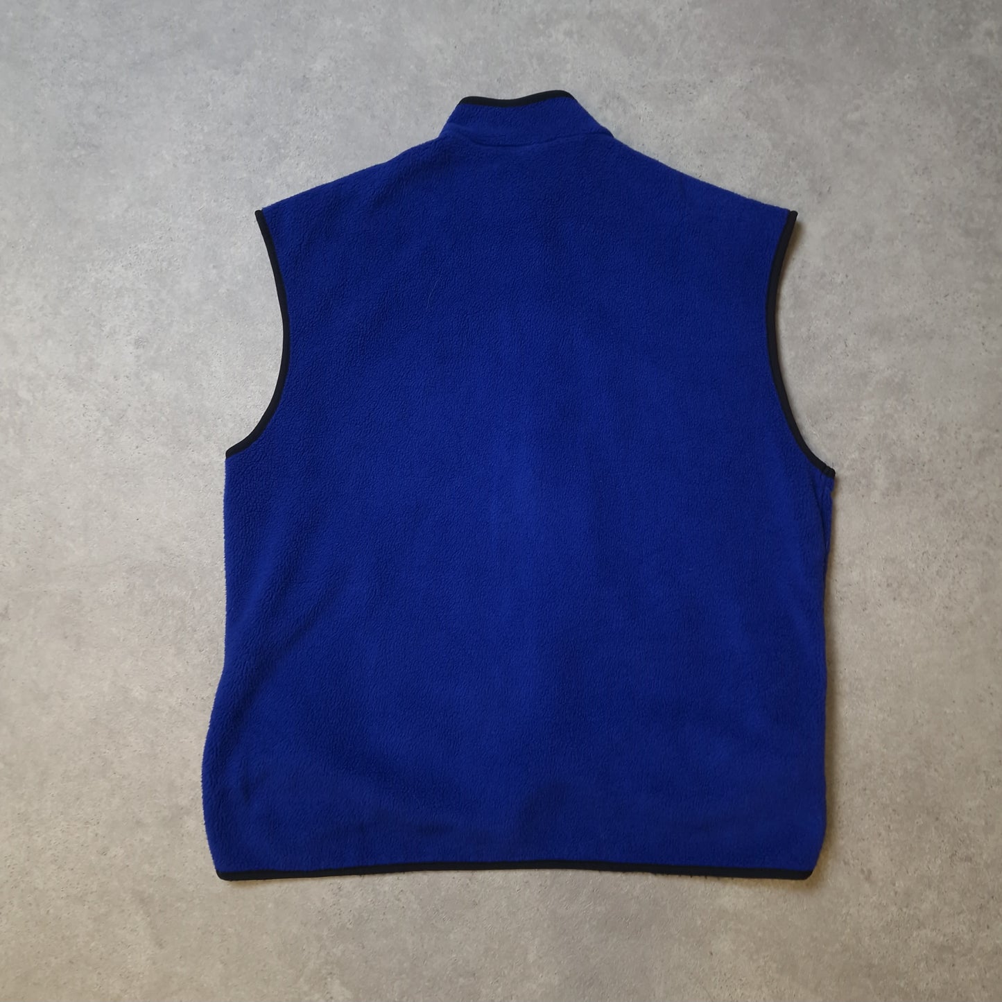 90s The North Face fleece gilet in blue - large