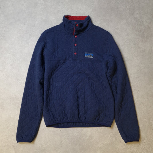 Patagonia 40th anniversary quilted snap t pullover - XS