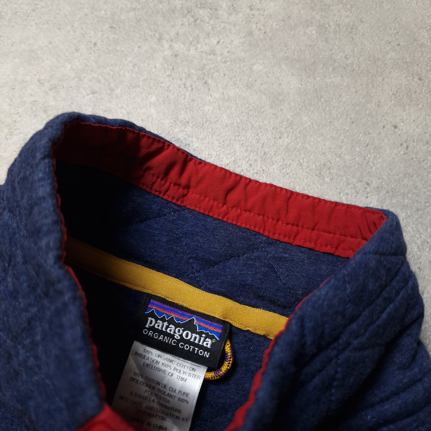 Patagonia 40th anniversary quilted snap t pullover - XS