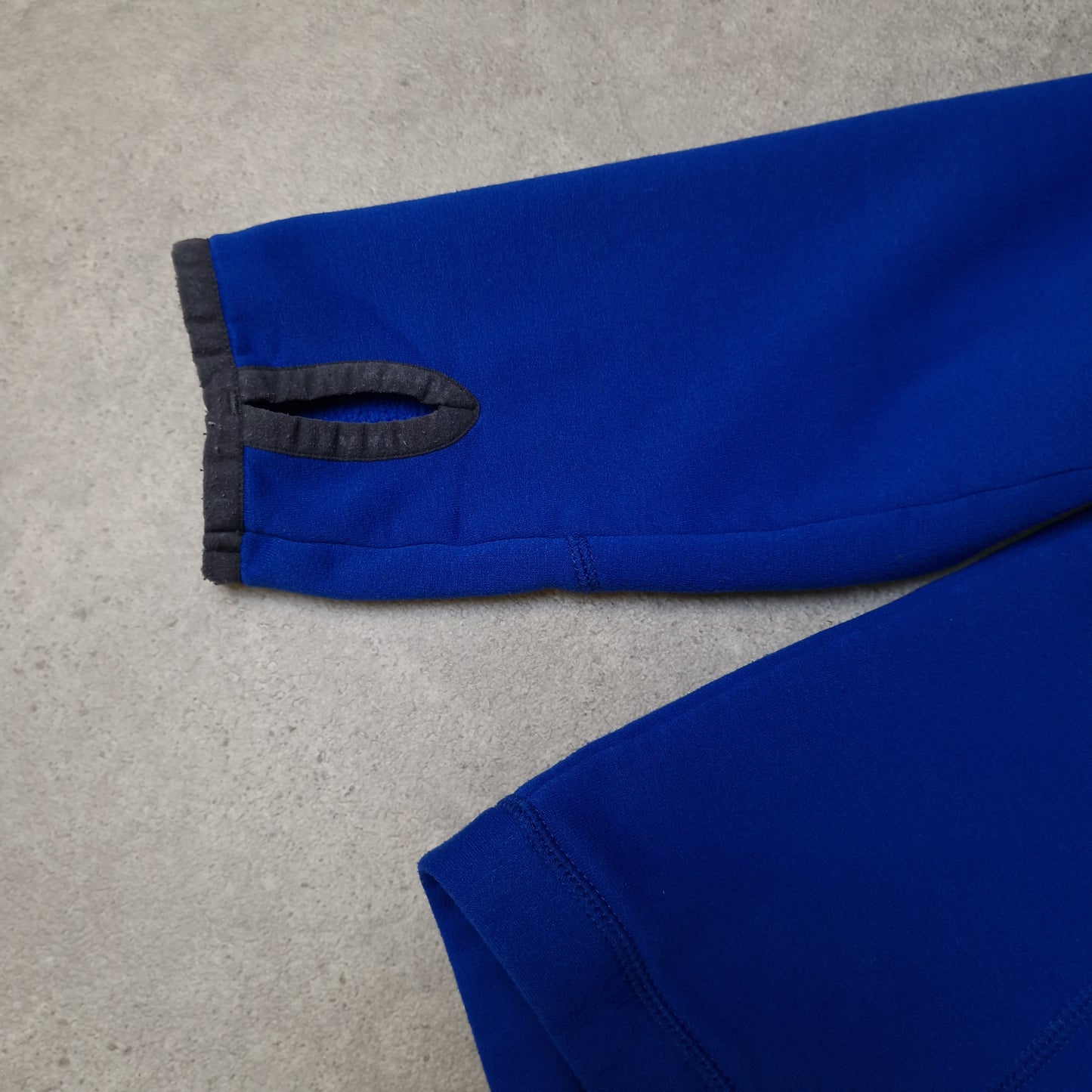 Mammut full zip fleece in blue - medium