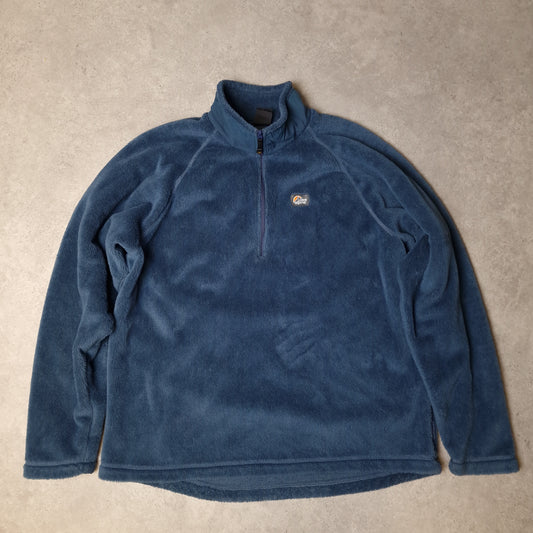 Lowe Alpine fluffy fleece in blue - XL