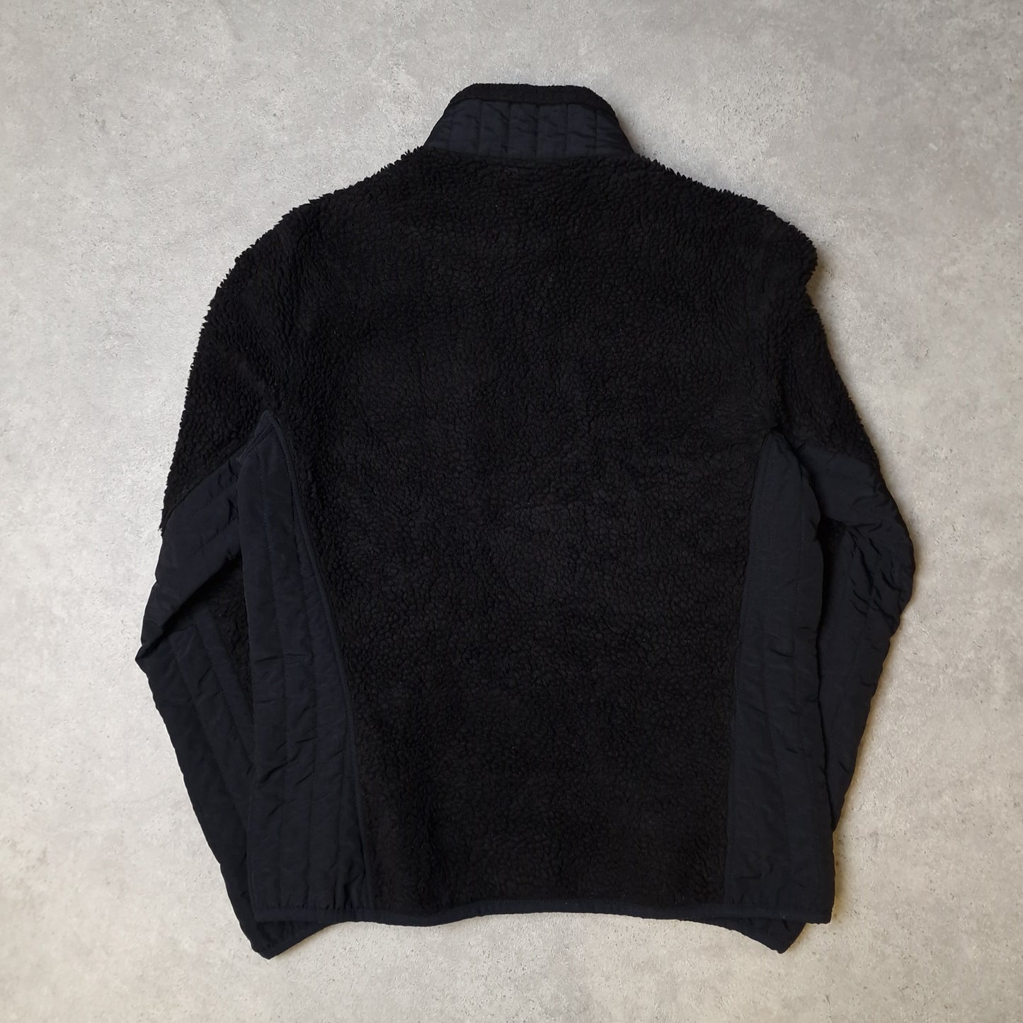 Patagonia sherpa fleece in black - women's medium