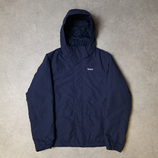 Patagonia insulated Isthmus jacket in blue - small
