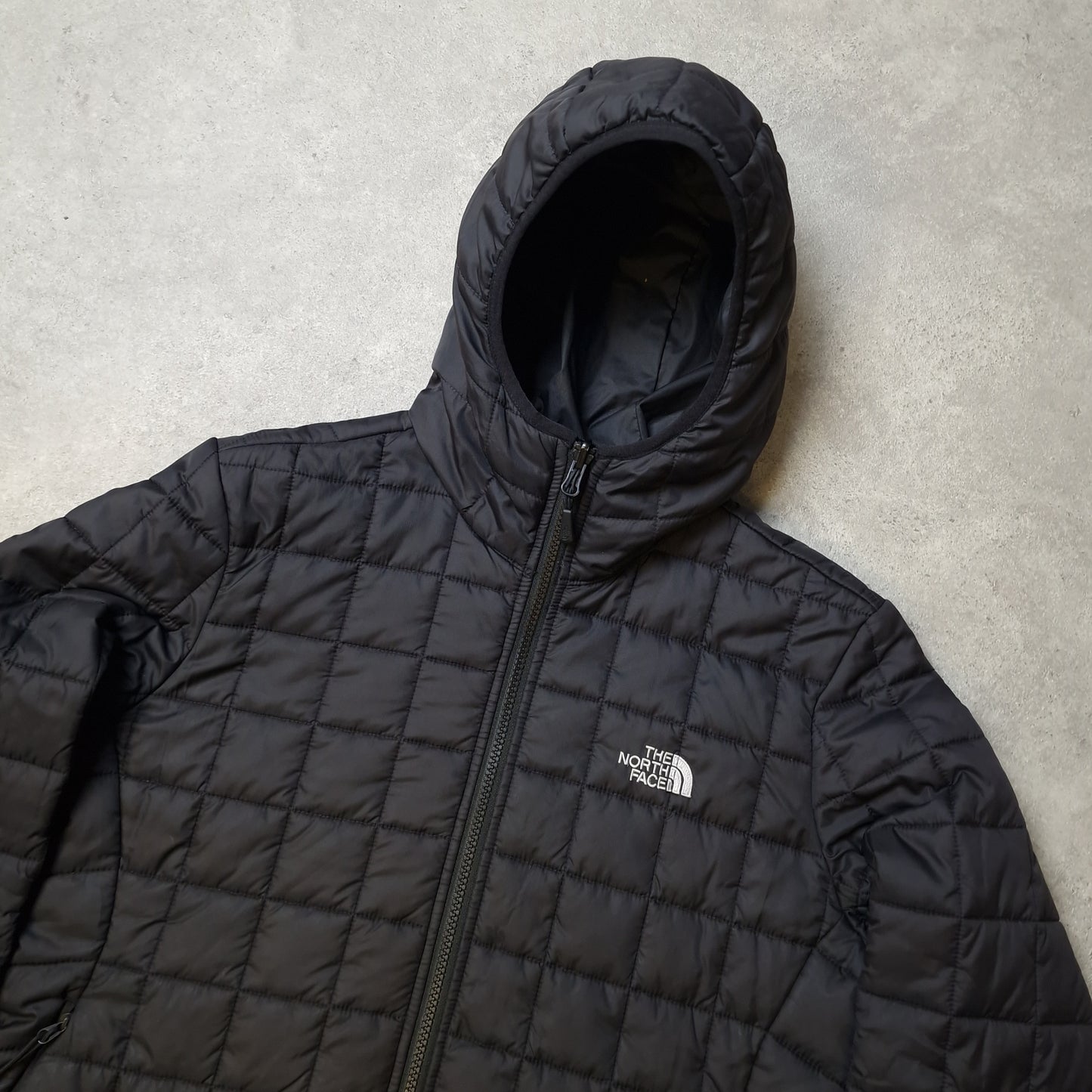 The North Face padded jacket in black - women's medium
