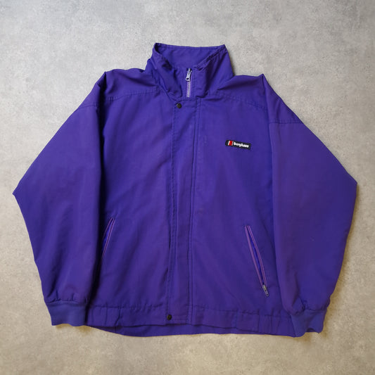 Vintage 90s Berghaus jacket in purple - medium
