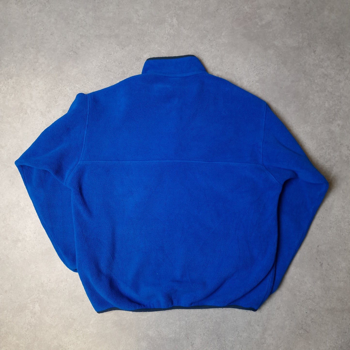 Patagonia synchilla snap t fleece in blue - large