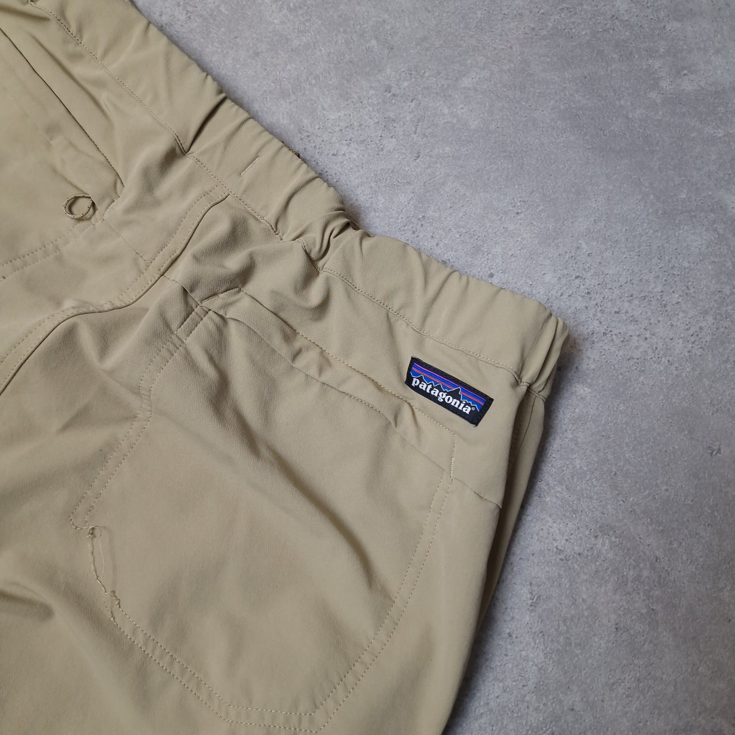Patagonia trousers in cream - large