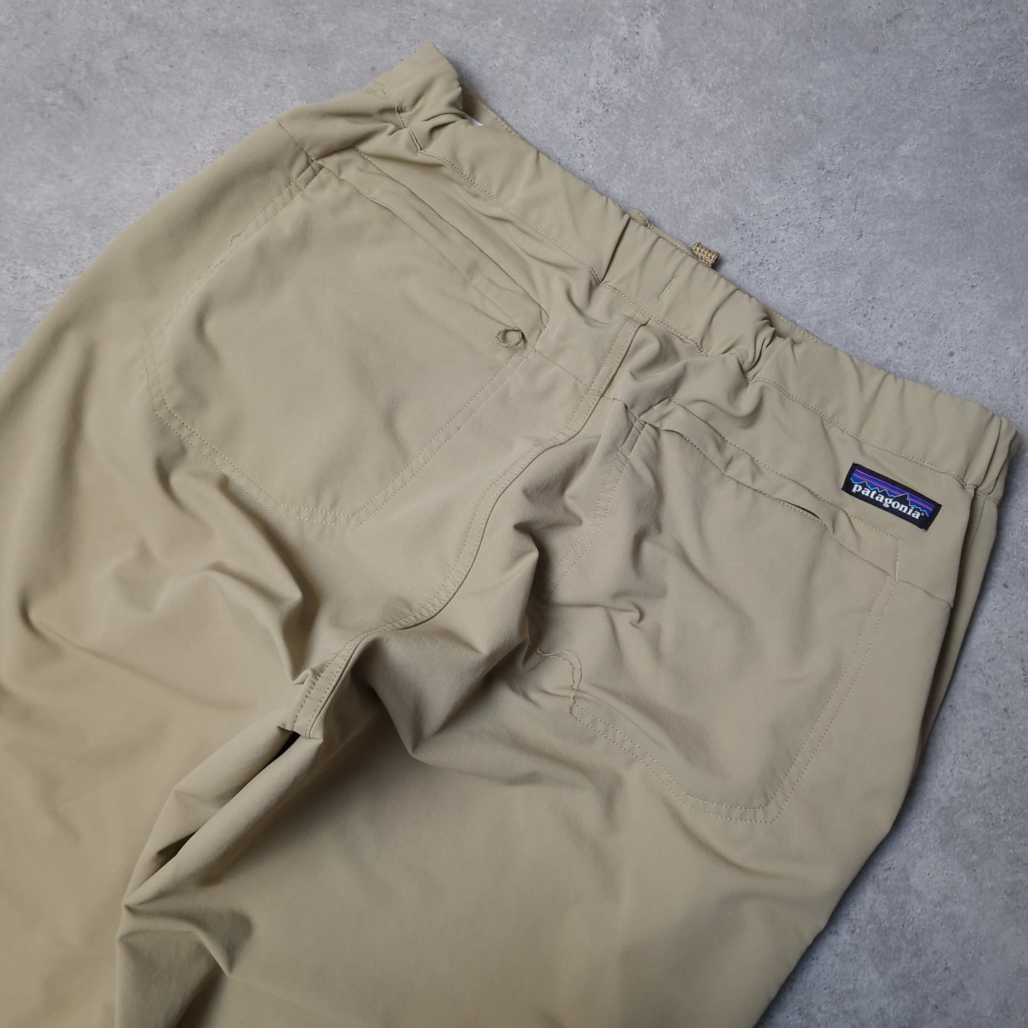 Patagonia trousers in cream - large