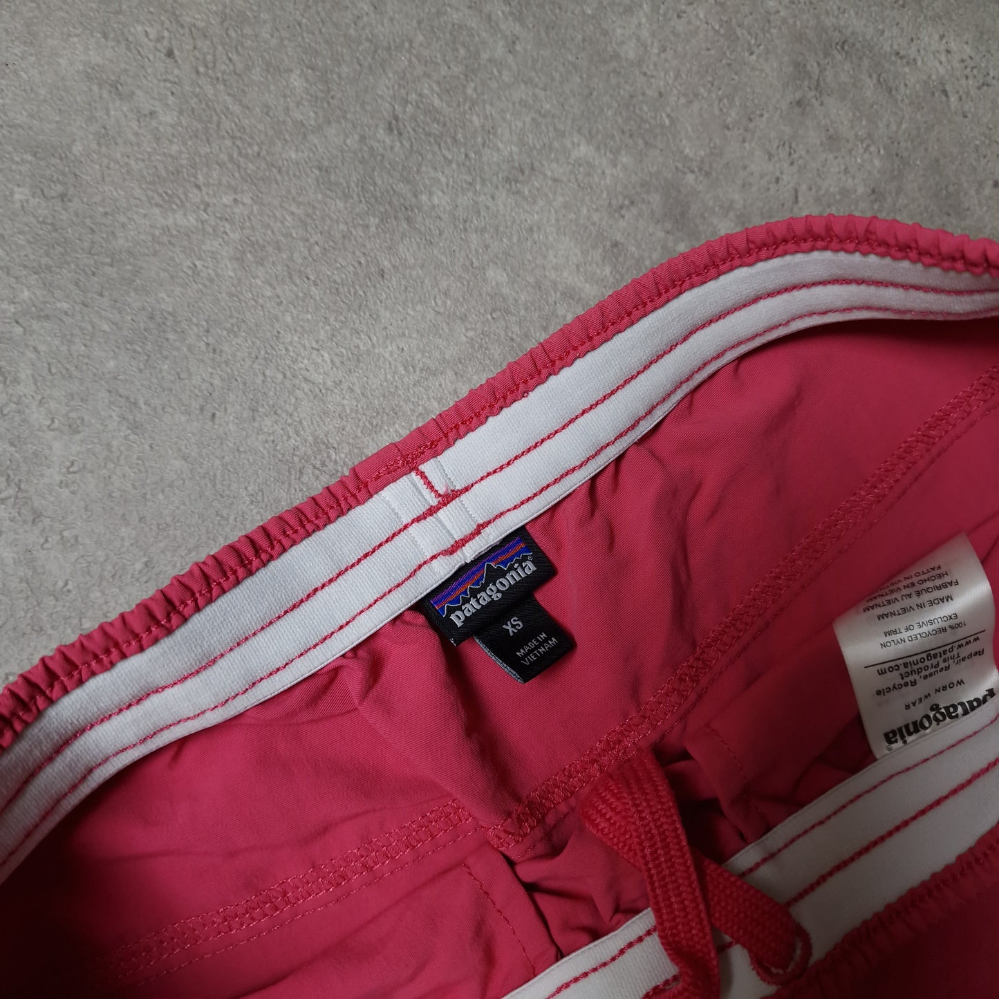 Patagonia baggies in pink - women's XS/S