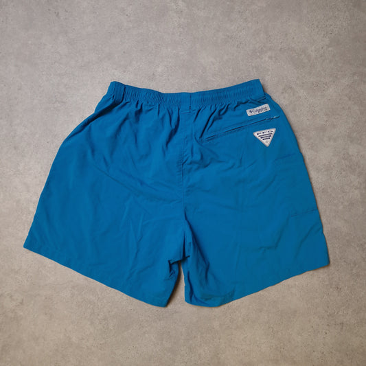 Columbia PFG shorts in blue - medium