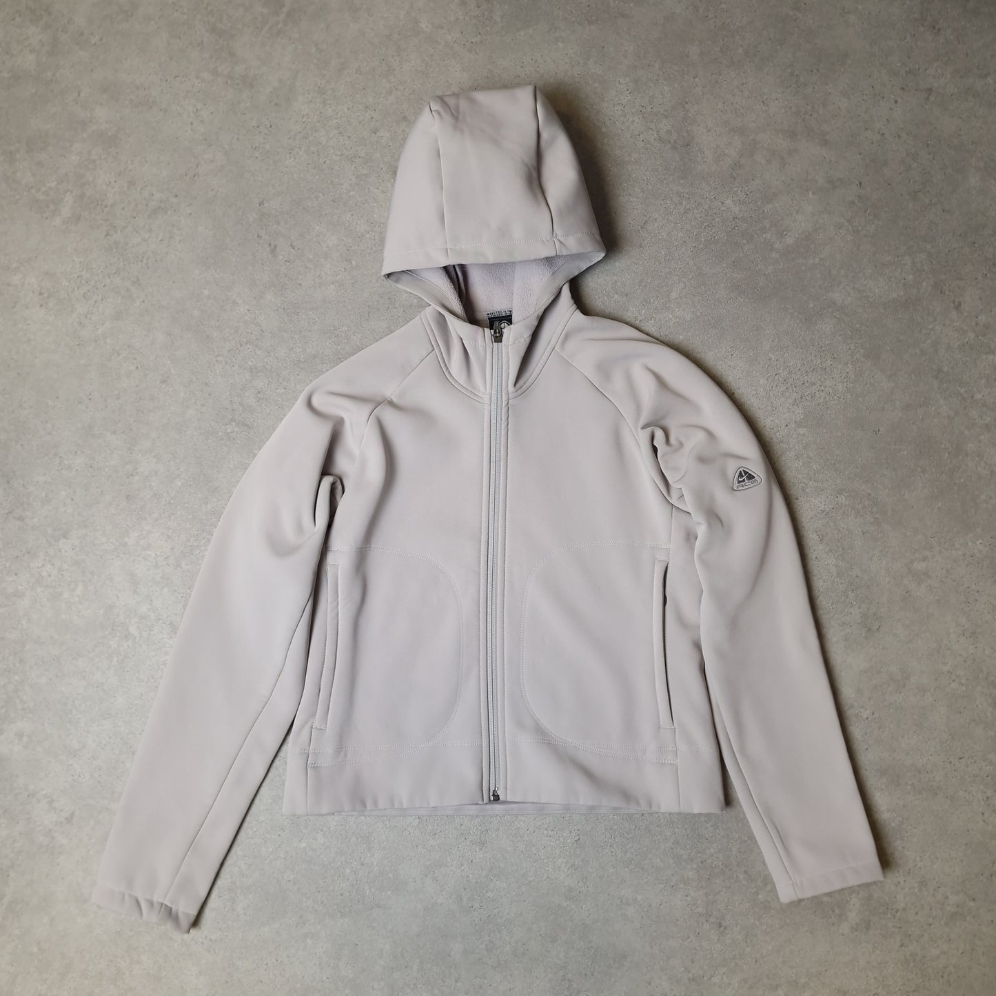 00s Nike ACG soft shell jacket in grey - women's XS