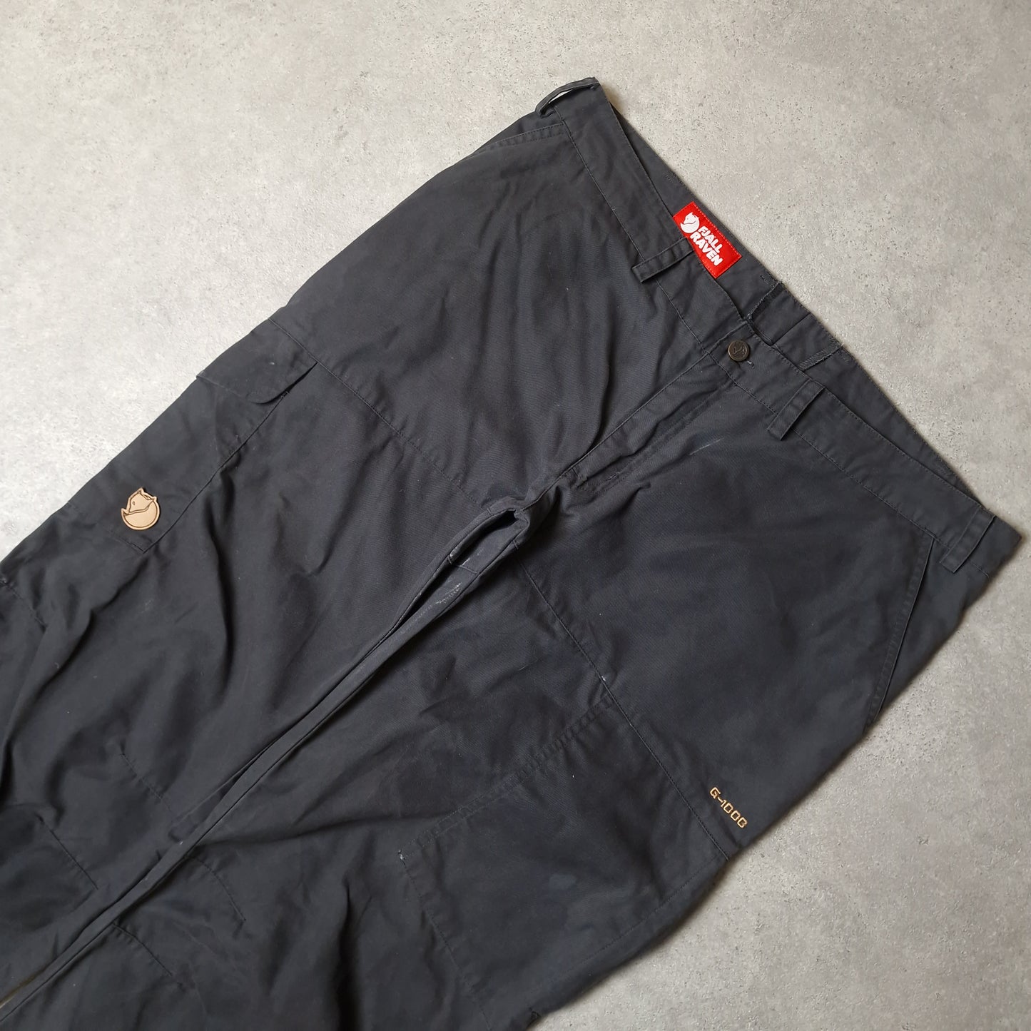 Fjallraven G-1000 trousers in grey - 38x34