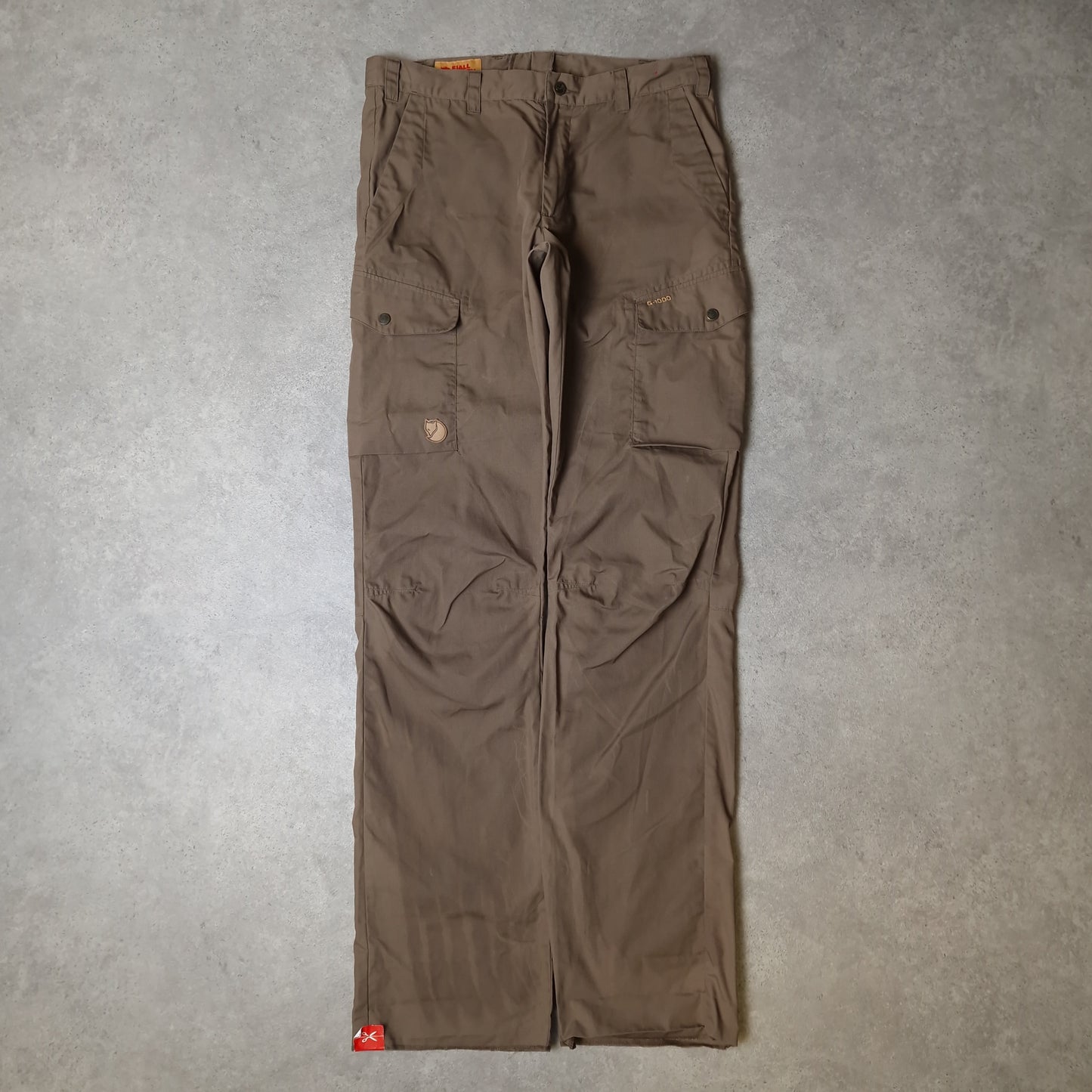 Fjallraven G-1000 trousers in brown - W36x38
