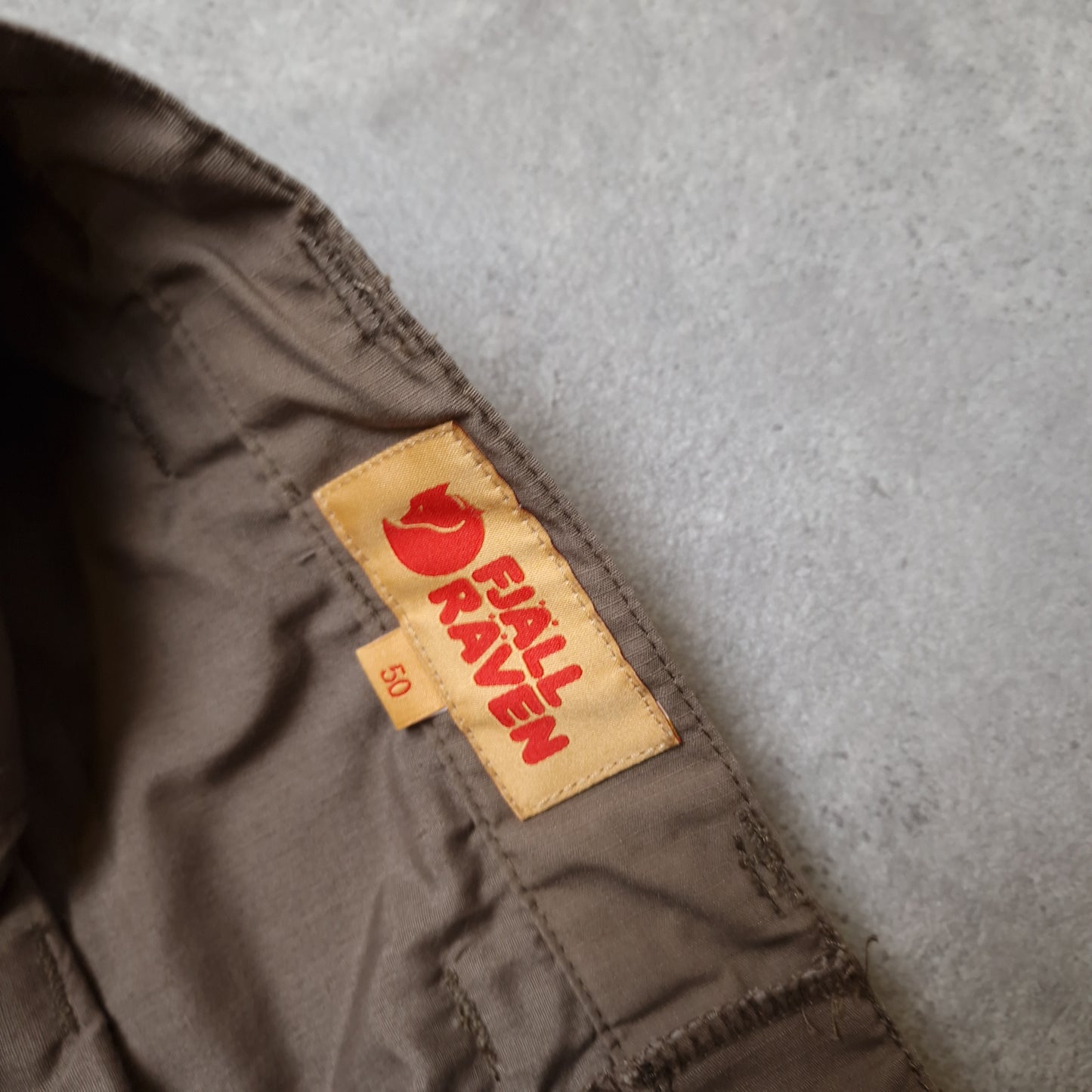 Fjallraven G-1000 trousers in brown - W36x38