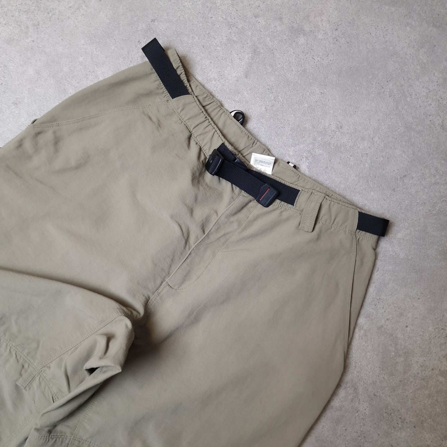 The North Face convertible trousers in khaki green - women's large
