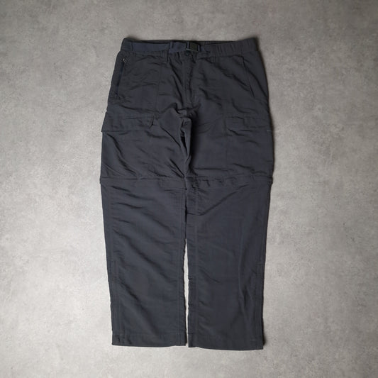 The North Face convertible baggy trousers in grey - Large