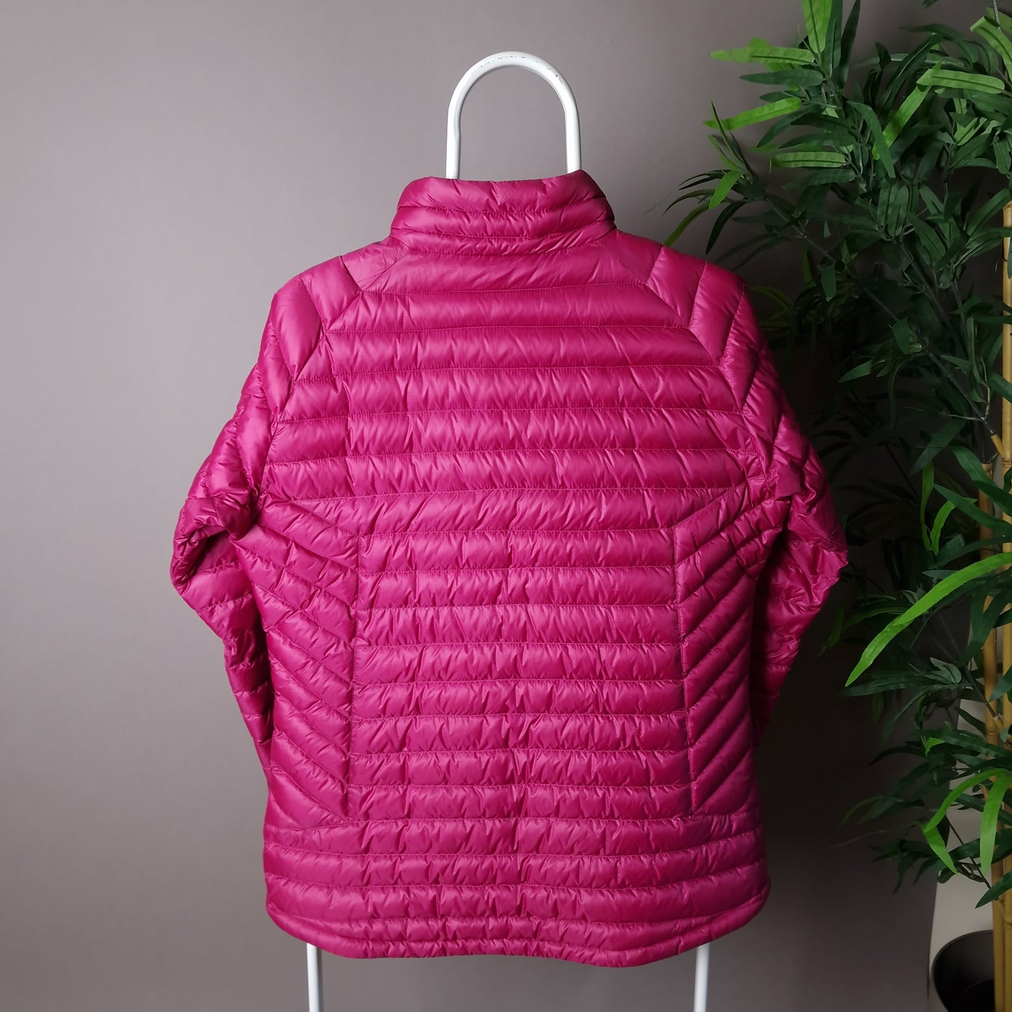 Rab microlight pertex down jacket in pink - UK14