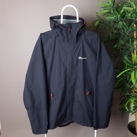 Berghaus stormcloud hydroshell waterproof jacket in black
