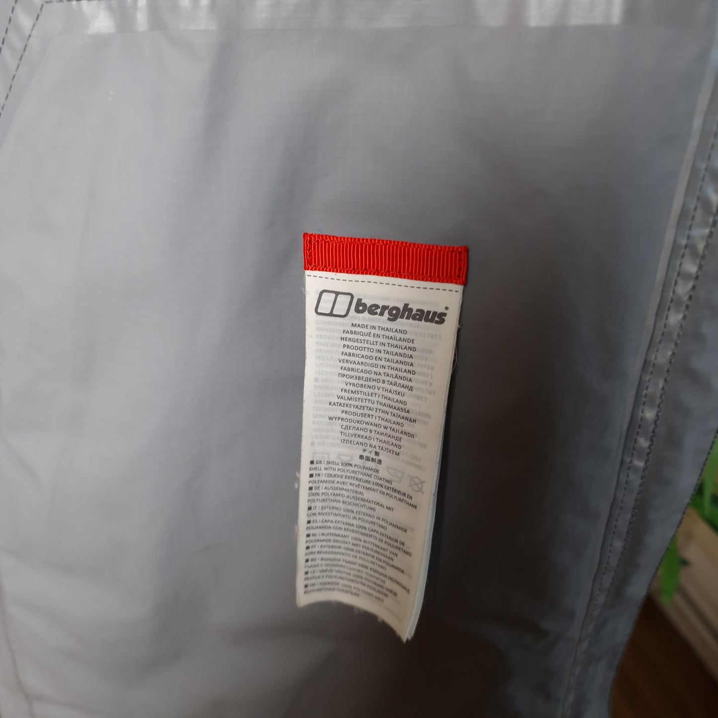 Berghaus stormcloud hydroshell waterproof jacket in black