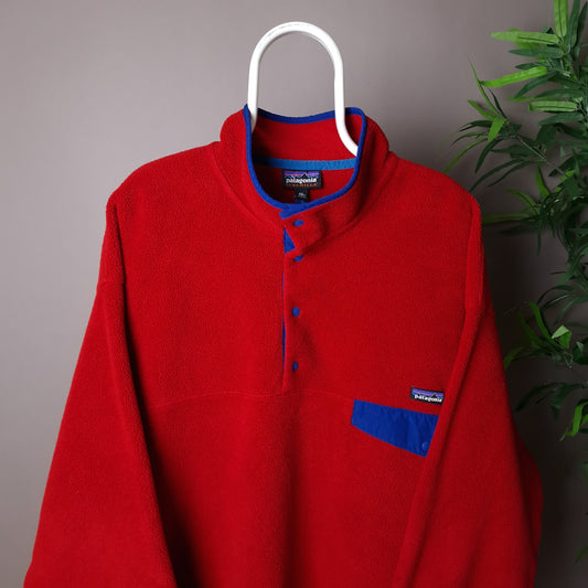 Patagonia synchilla snap t fleece in red - 2XL/3XL