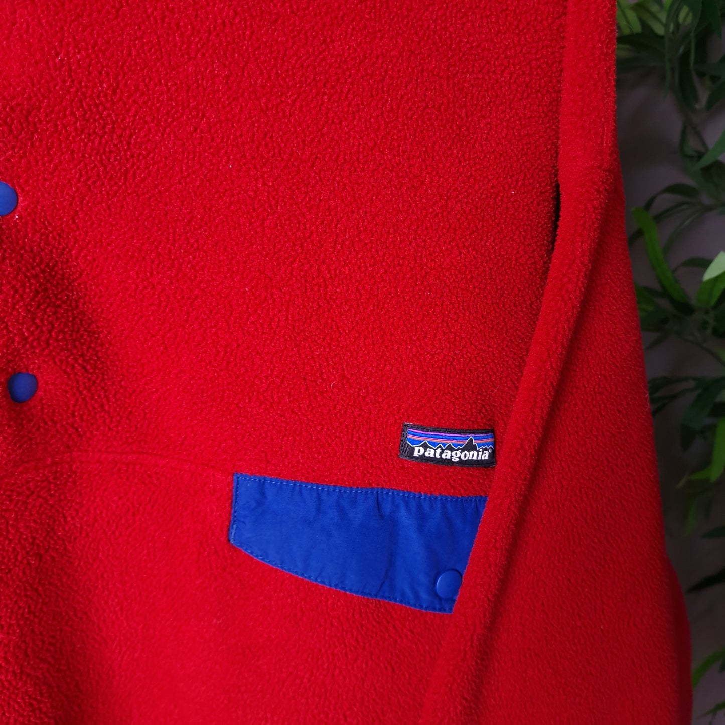 Patagonia synchilla snap t fleece in red - 2XL/3XL