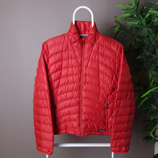 Patagonia down jacket red - women's medium