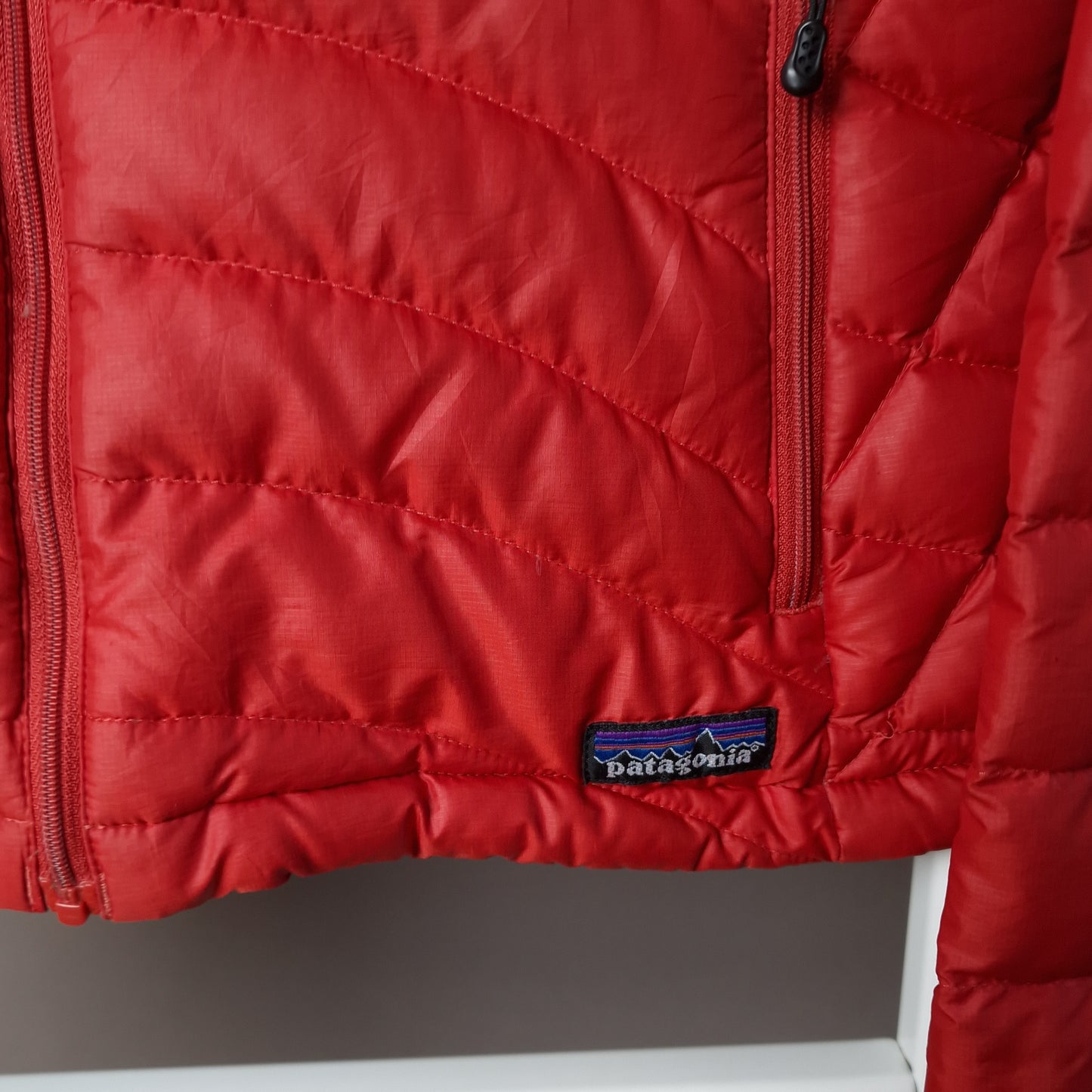 Patagonia down jacket red - women's medium