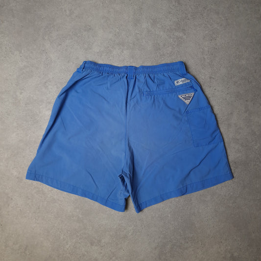 Columbia PFG shorts in blue - small
