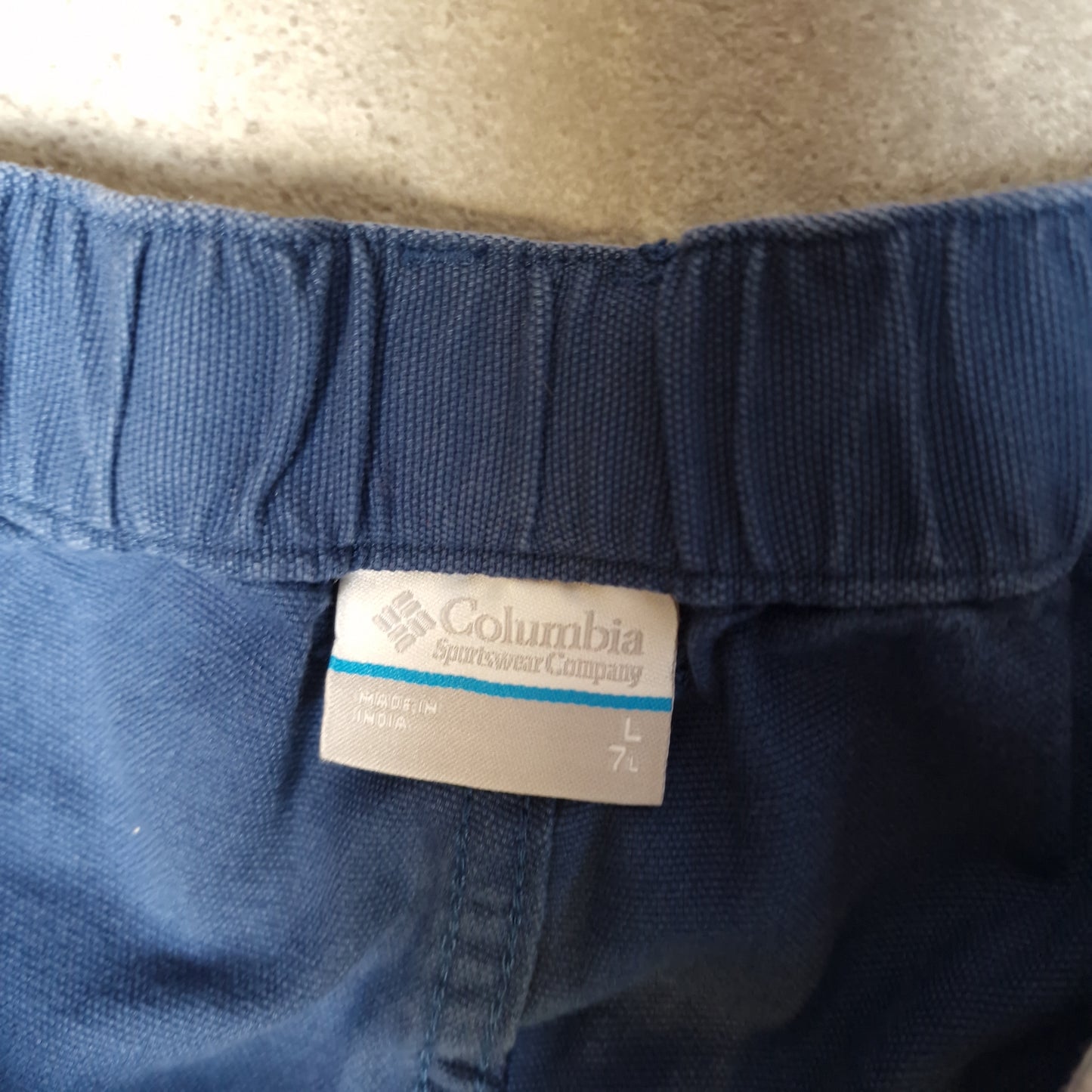 Vintage Columbia PFG shorts in blue - 36"