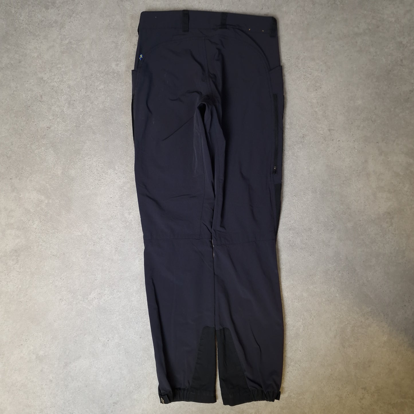 Fjallraven G-1000 keb agile trousers in blue and black - 32"