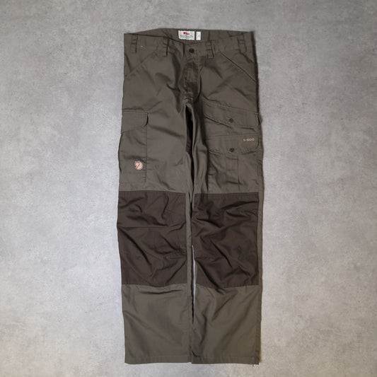 Fjallraven G-1000 barents pro trousers in khaki and brown - 34"