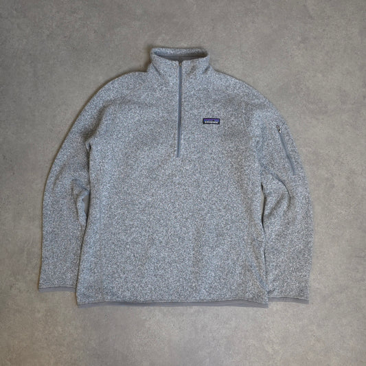 Patagonia better sweater in grey - women's XL