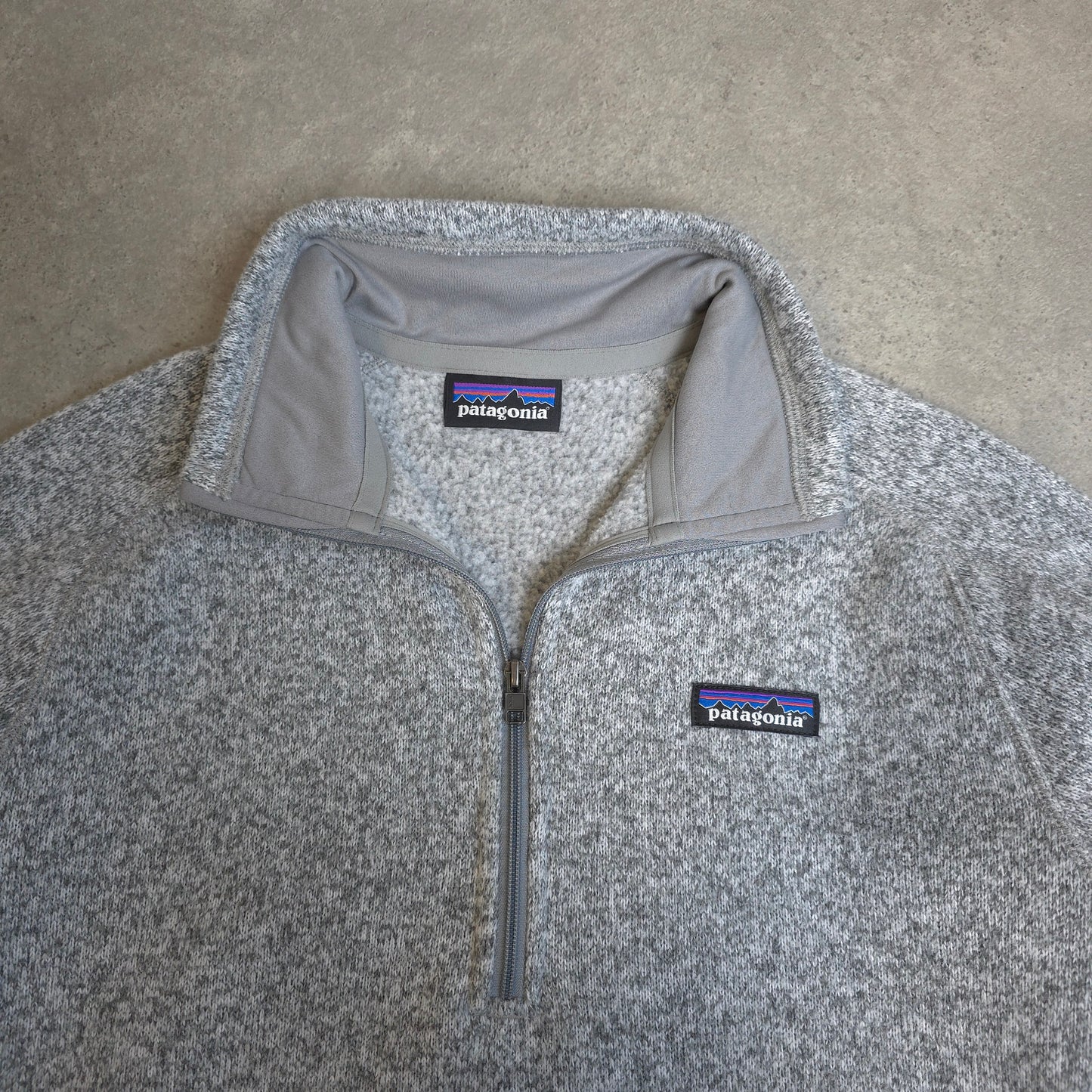 Patagonia better sweater in grey - women's XL