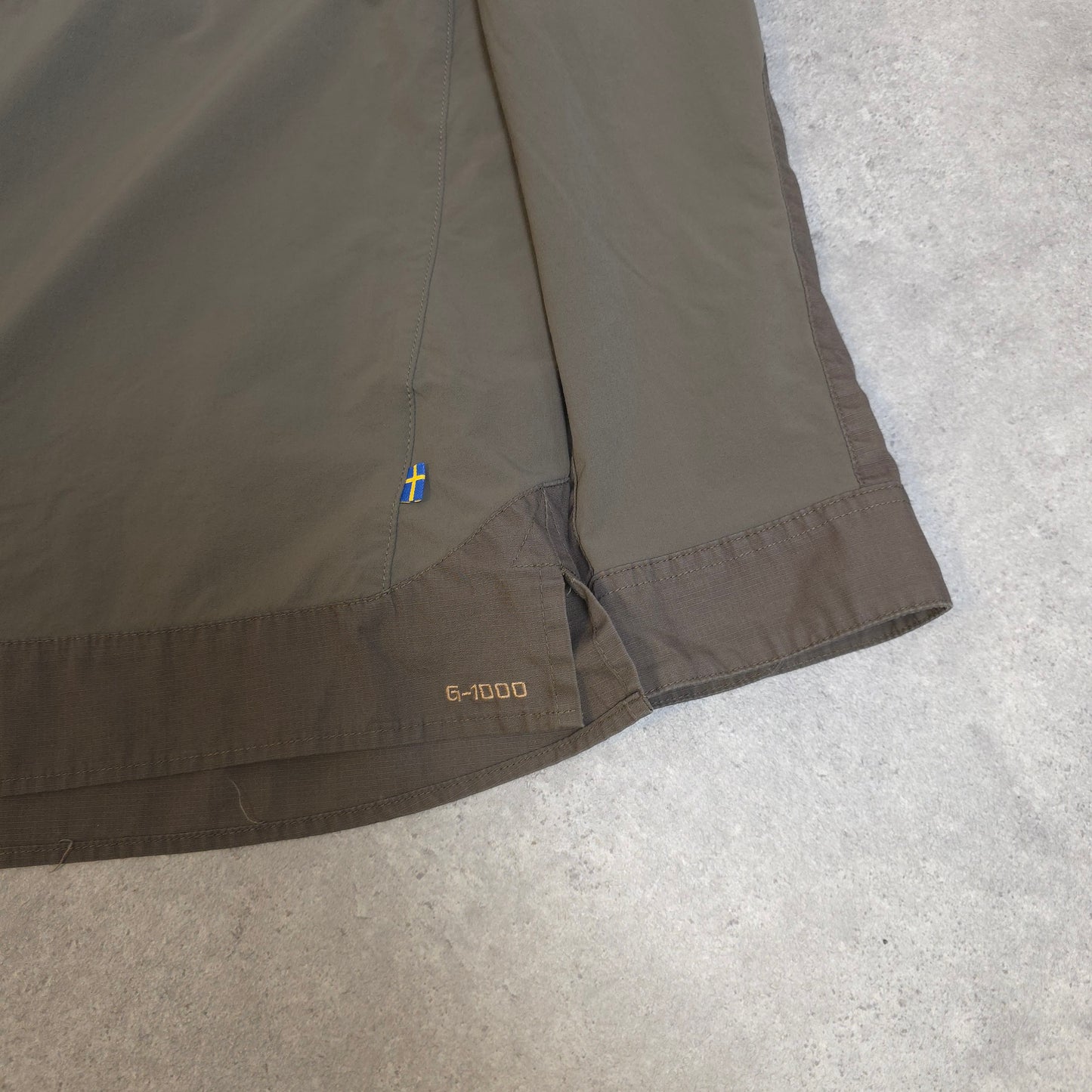 Fjallraven keb trek G-1000 shirt in brown - XXL