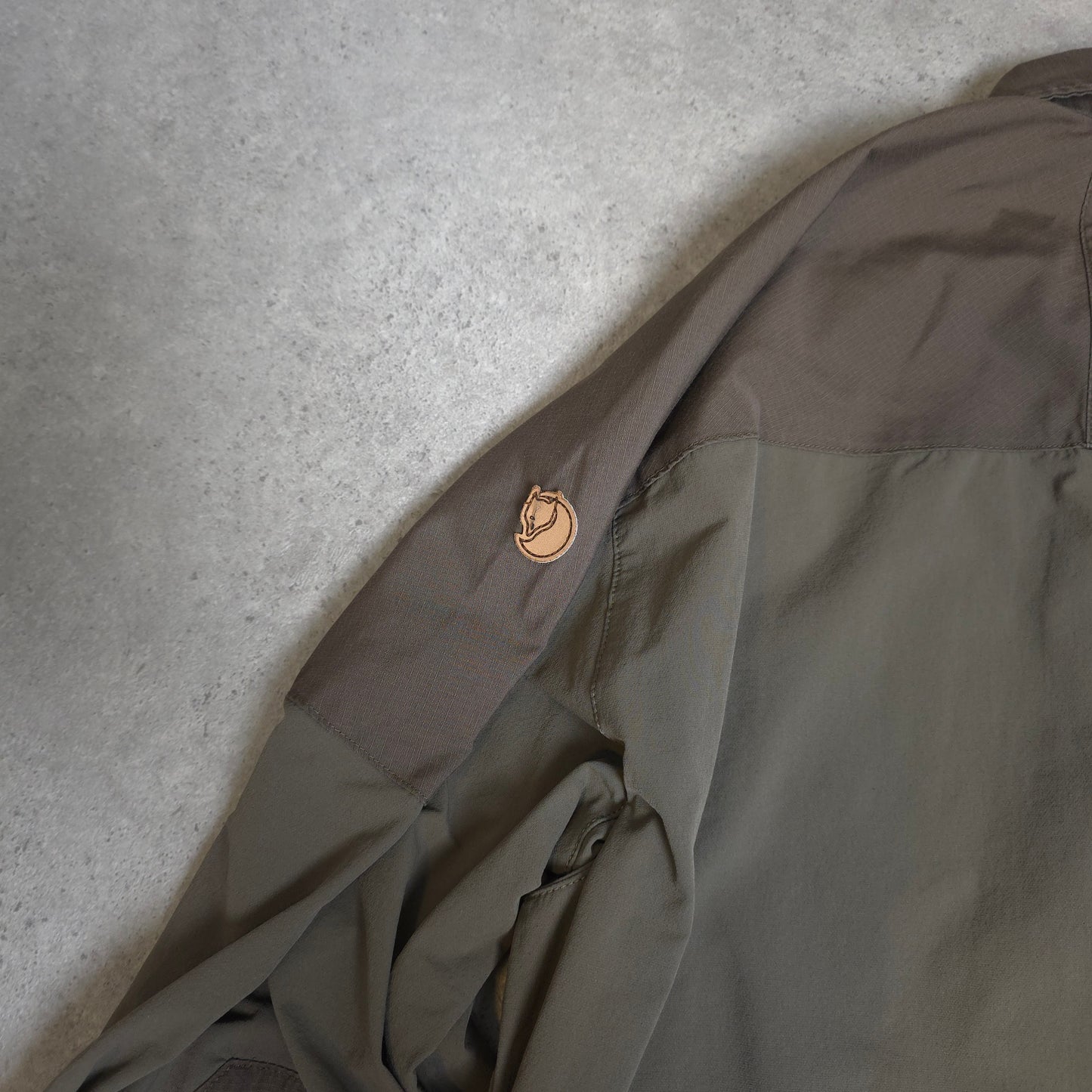 Fjallraven keb trek G-1000 shirt in brown - XXL