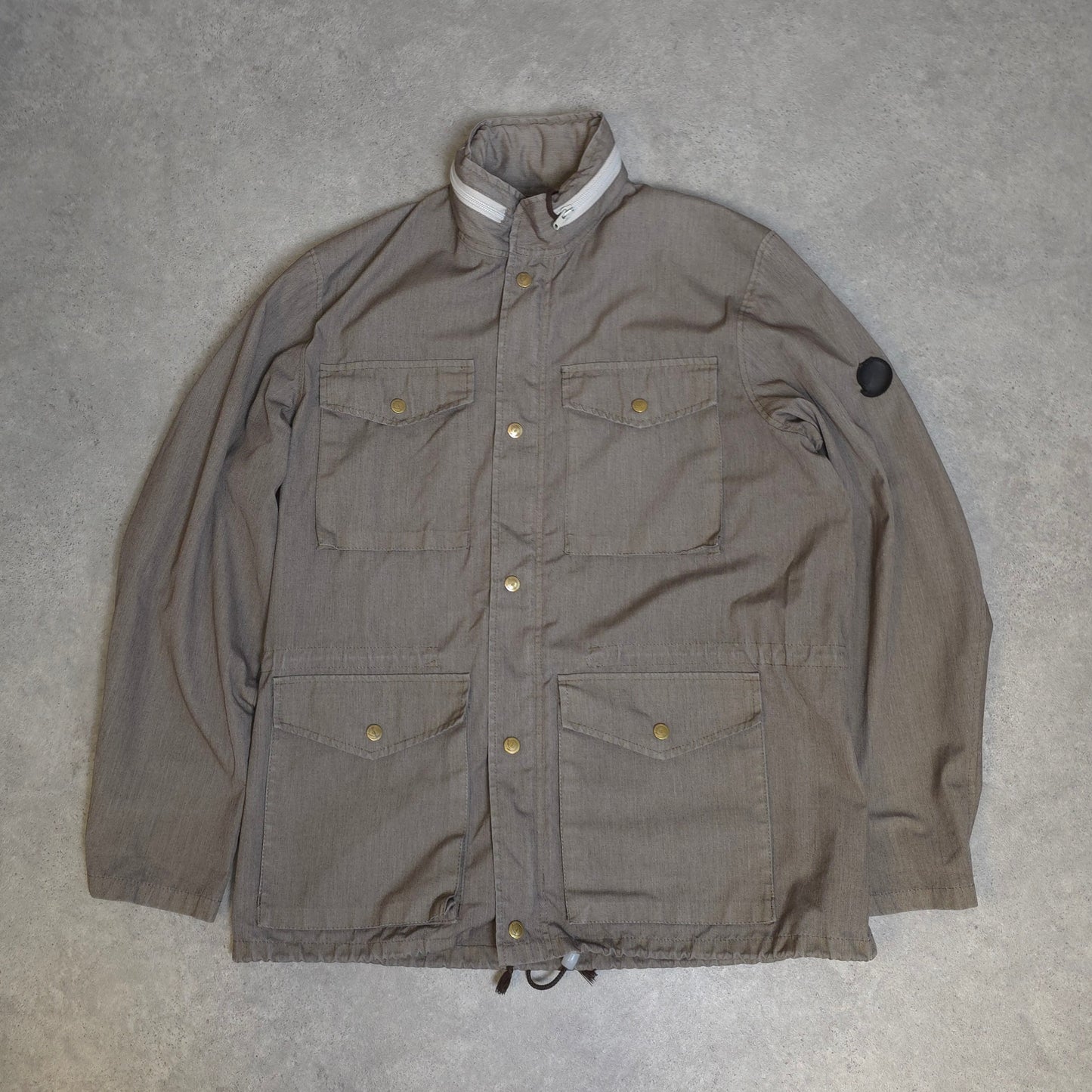 vintage Fjallraven jacket in khaki brown - medium