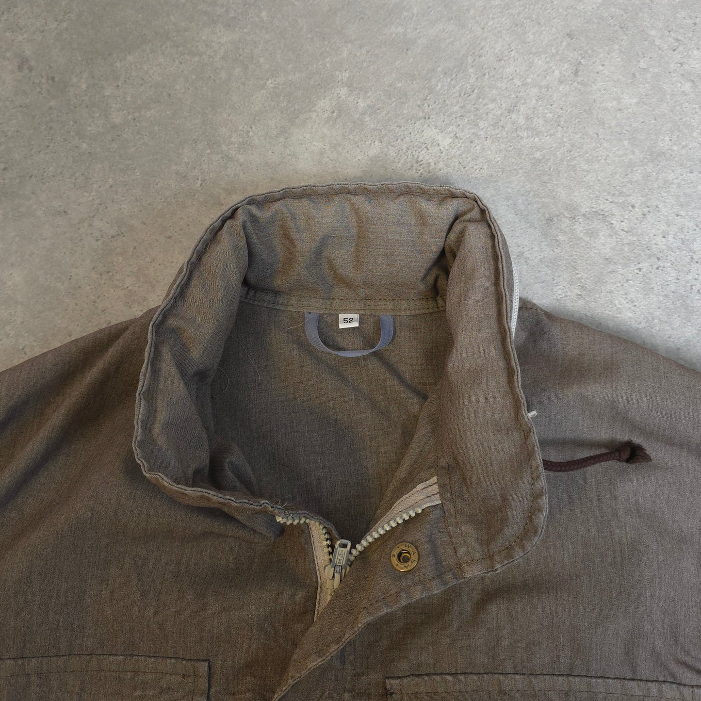 vintage Fjallraven jacket in khaki brown - medium