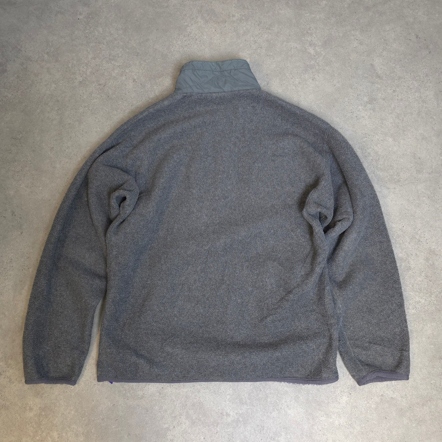 Vintage Patagonia zip up fleece in grey - M/L