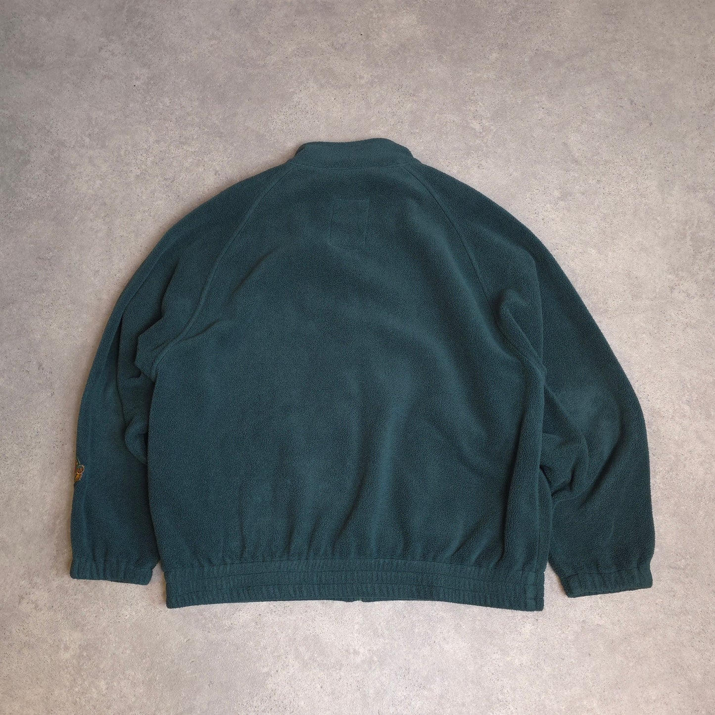 Vintage Fjallraven polartec fleece in green - XL