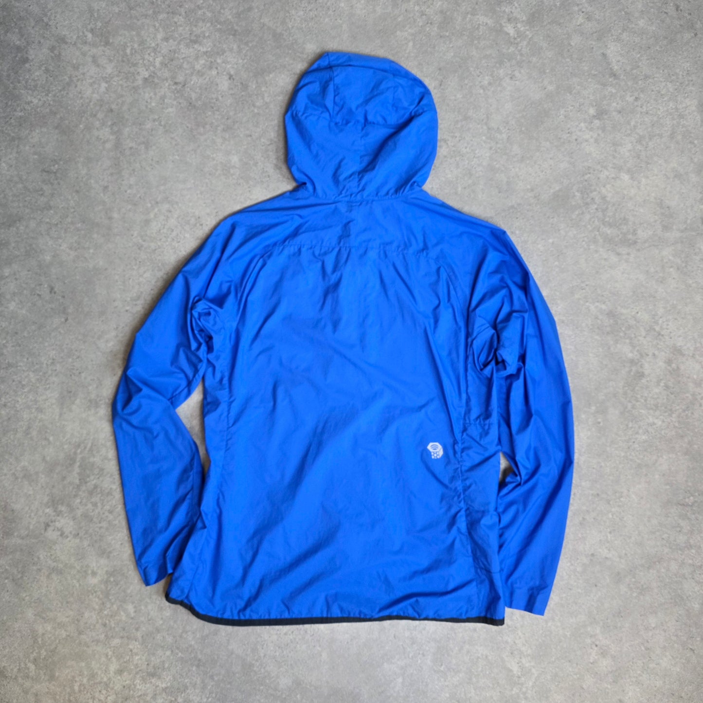 Mountain Hardwear pertex quantum air windshield jacket in blue - women's medium