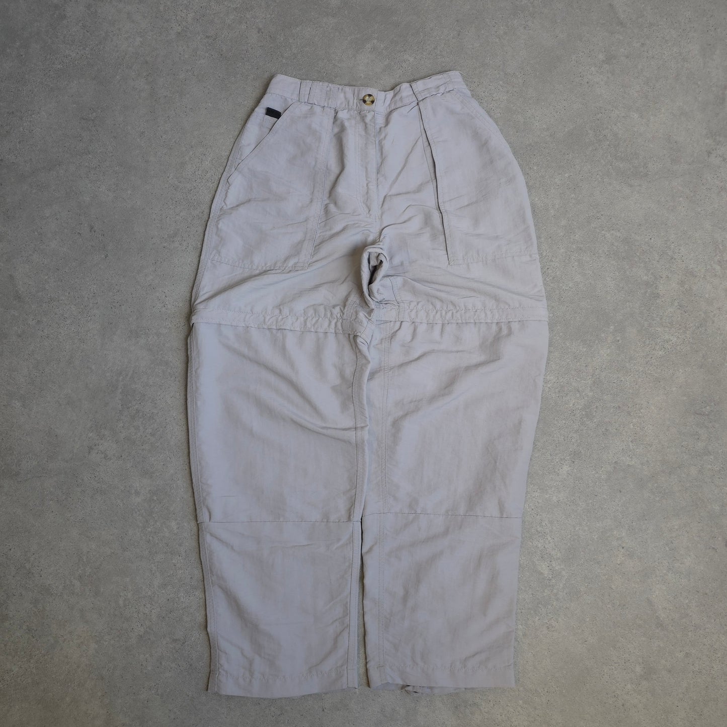 The North Face convertible trousers in grey - women's medium