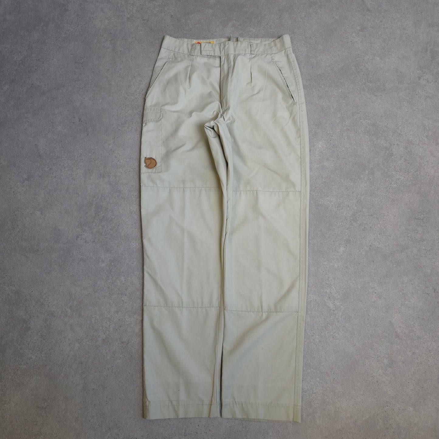 Fjallraven trousers in khaki/beige - 33"