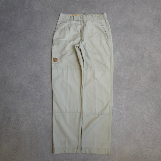 Fjallraven trousers in khaki/beige - 33"