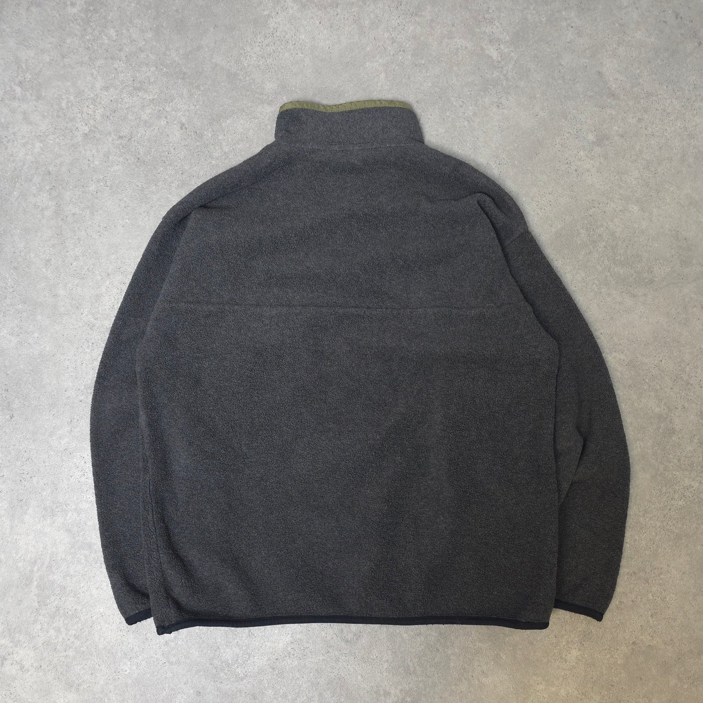 Patagonia Synchilla snap t fleece in grey - large