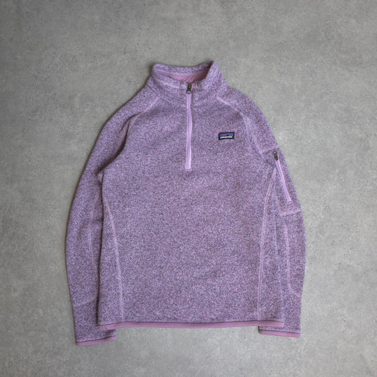 Patagonia better sweater in pink - junior XL