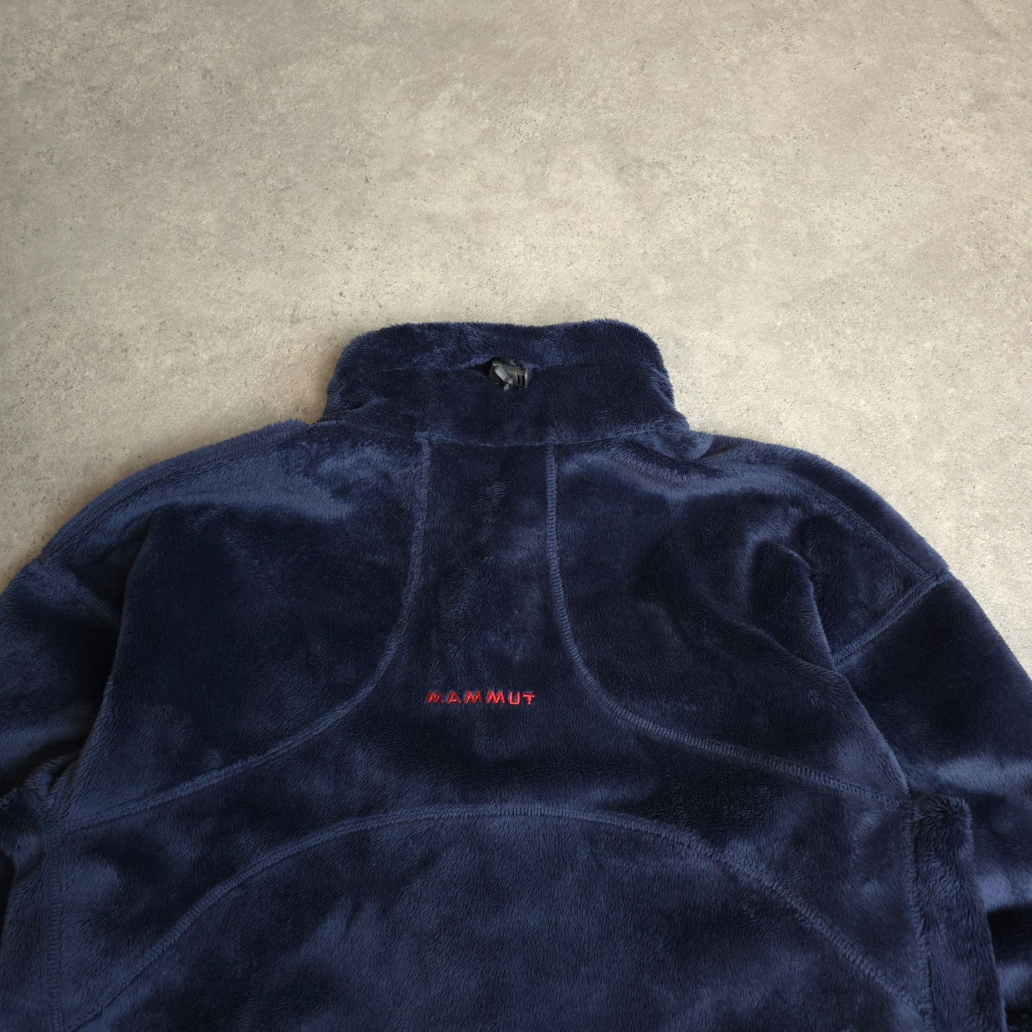 Mammut fluffy fleece in blue - medium